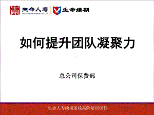 如何提高团队凝聚力课件.ppt