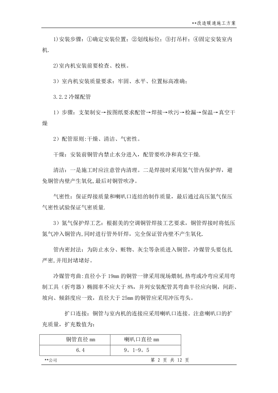 多联机加新风系统施工方案.doc_第2页