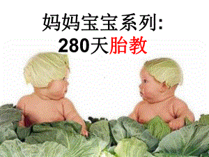 妈妈宝宝系列：280天胎教-(爱的表达+情绪胎教课件.ppt