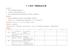 营销活动方案模板.doc