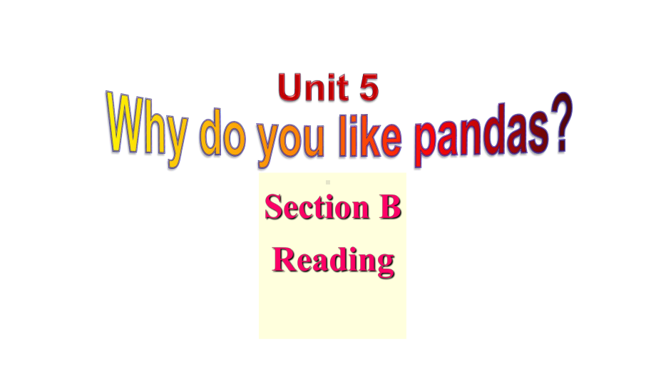 人教英语七年级下册课件Unit 5 Section B -Reading.pptx_第1页