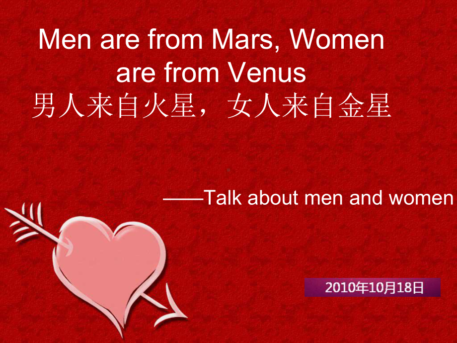 男人来自火星女人来自金星课件.ppt_第1页