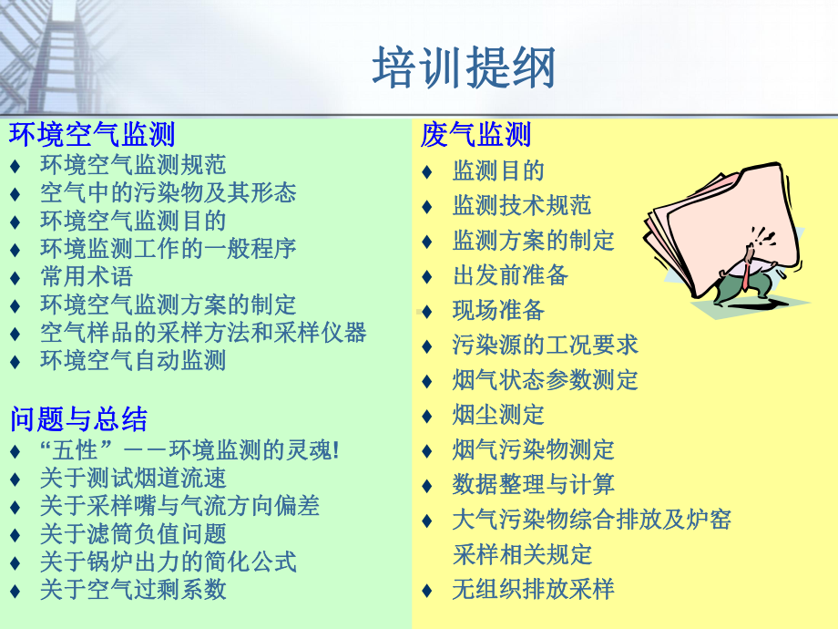 环境空气与废气监测精品PPT课件.ppt（104页）_第3页