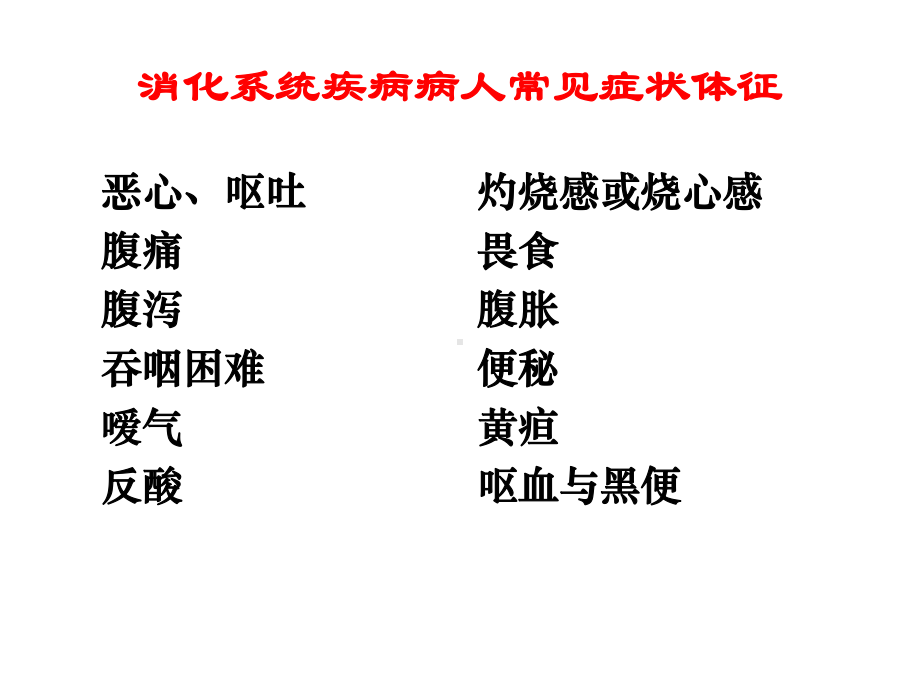 消化系统疾病病人常见症状体征的护理ppt课件.ppt（38页）_第3页