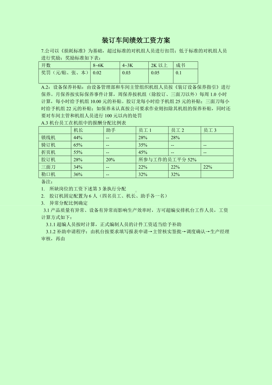 装订车间绩效工资方案.doc_第1页