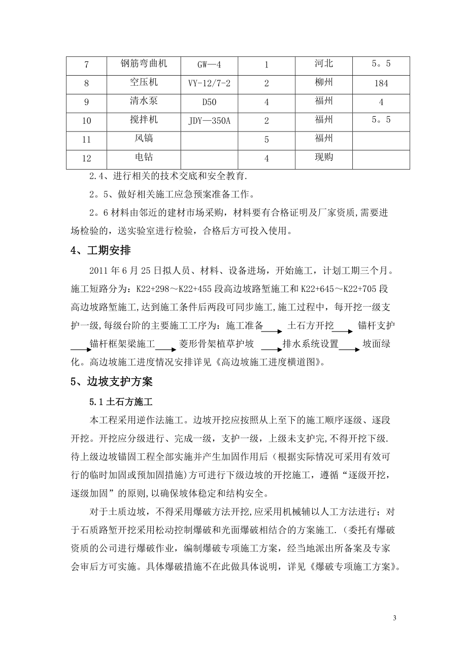 路堑高边坡支护专项施工方案.doc_第3页