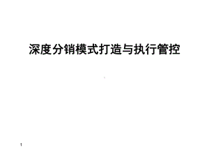 深度分销模式打造与执行管控精品PPT课件.pptx（205页）