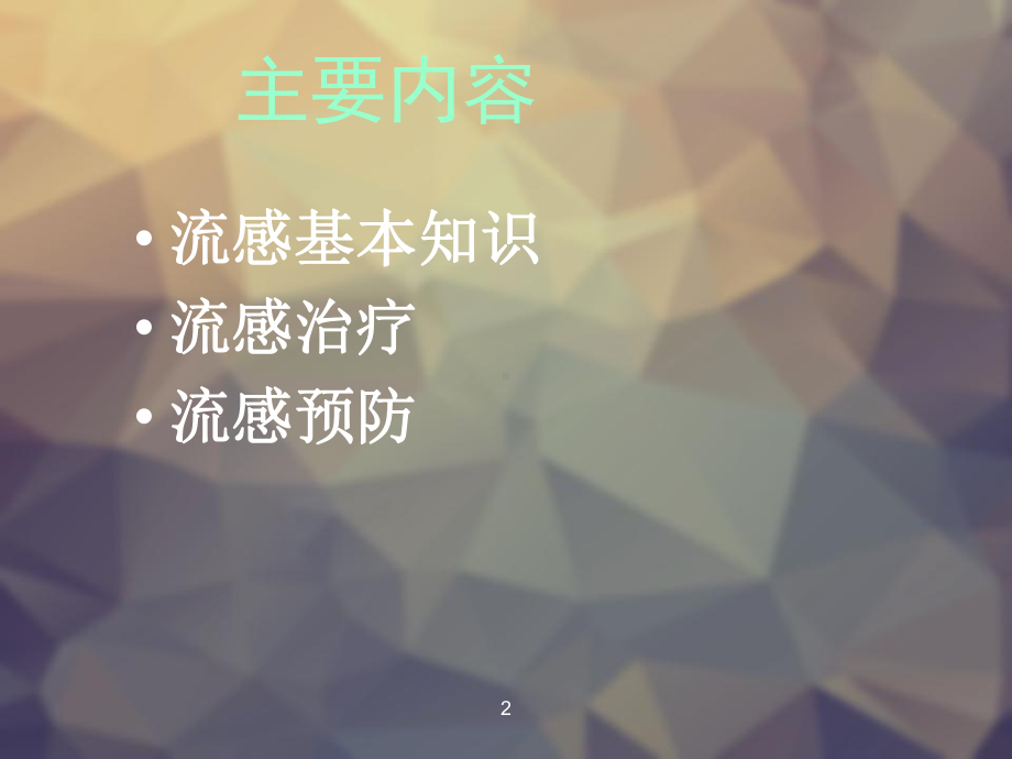 流行性感冒知识讲座课件.ppt（25页）_第2页