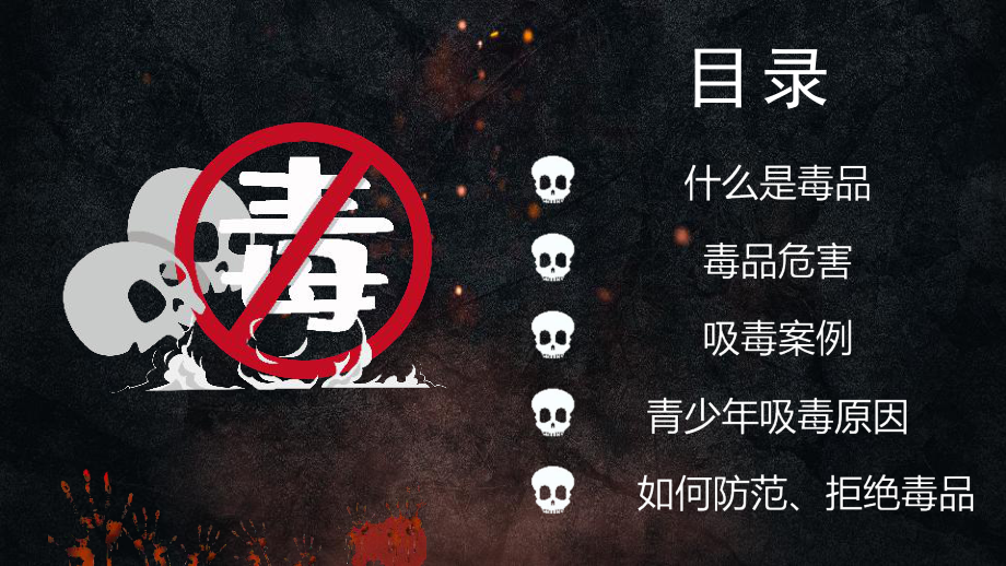 6月26日禁毒宣传禁毒日教育班会.pptx_第3页