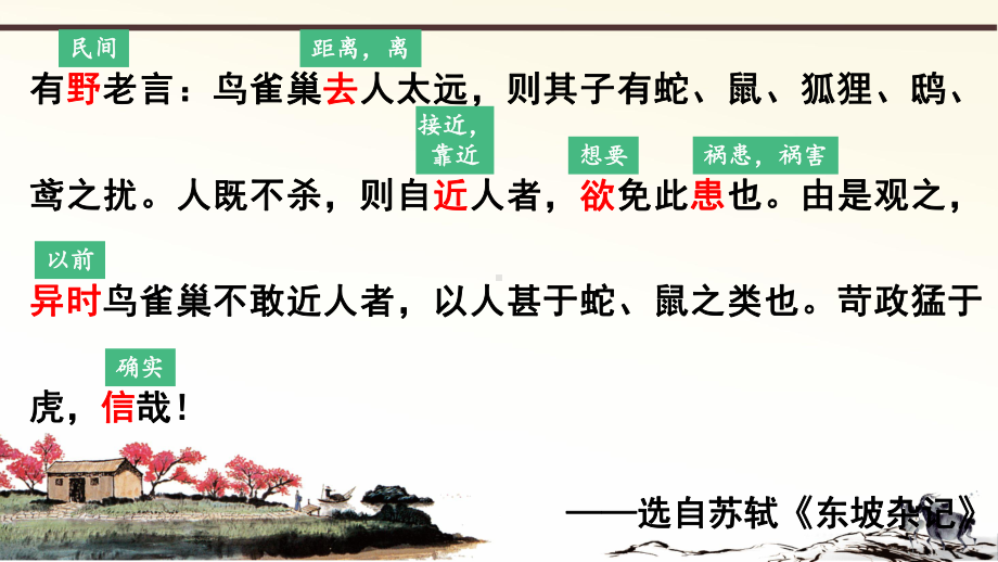 新人教部编版语文八年级上册课外文言文阅读课件：苏轼共7篇.pptx_第3页