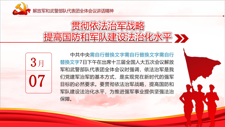 全文解读2022年解放军和武警部队代表团全体会议全文内容解读.pptx_第2页