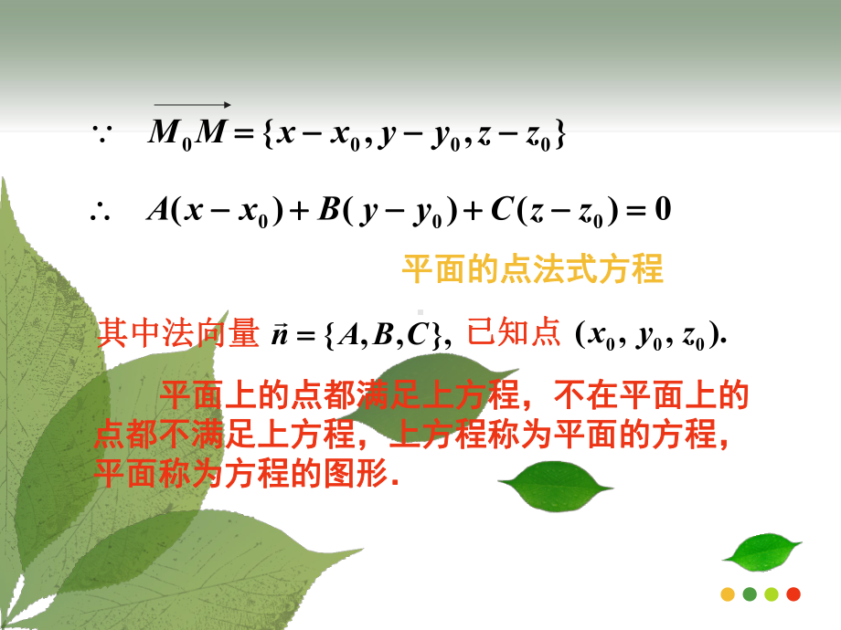 空间解析几何-第2章-空间的平面与直线课件.ppt_第3页