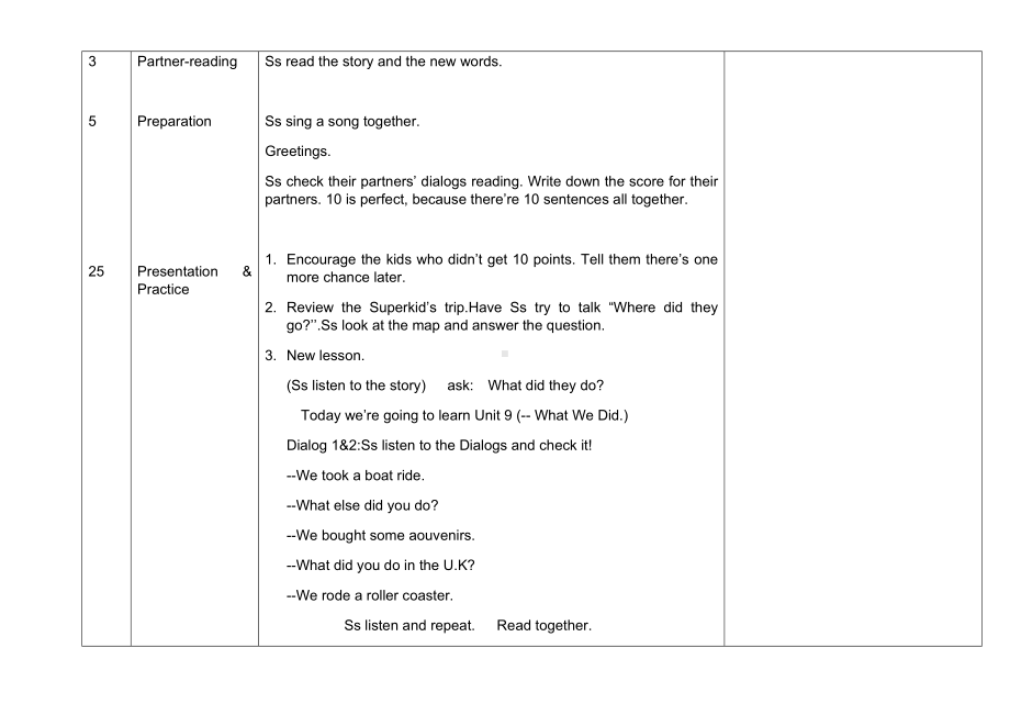 Revision 2-Lesson 2-教案、教学设计-外研剑桥版四年级下册(配套课件编号：6161a).docx_第2页