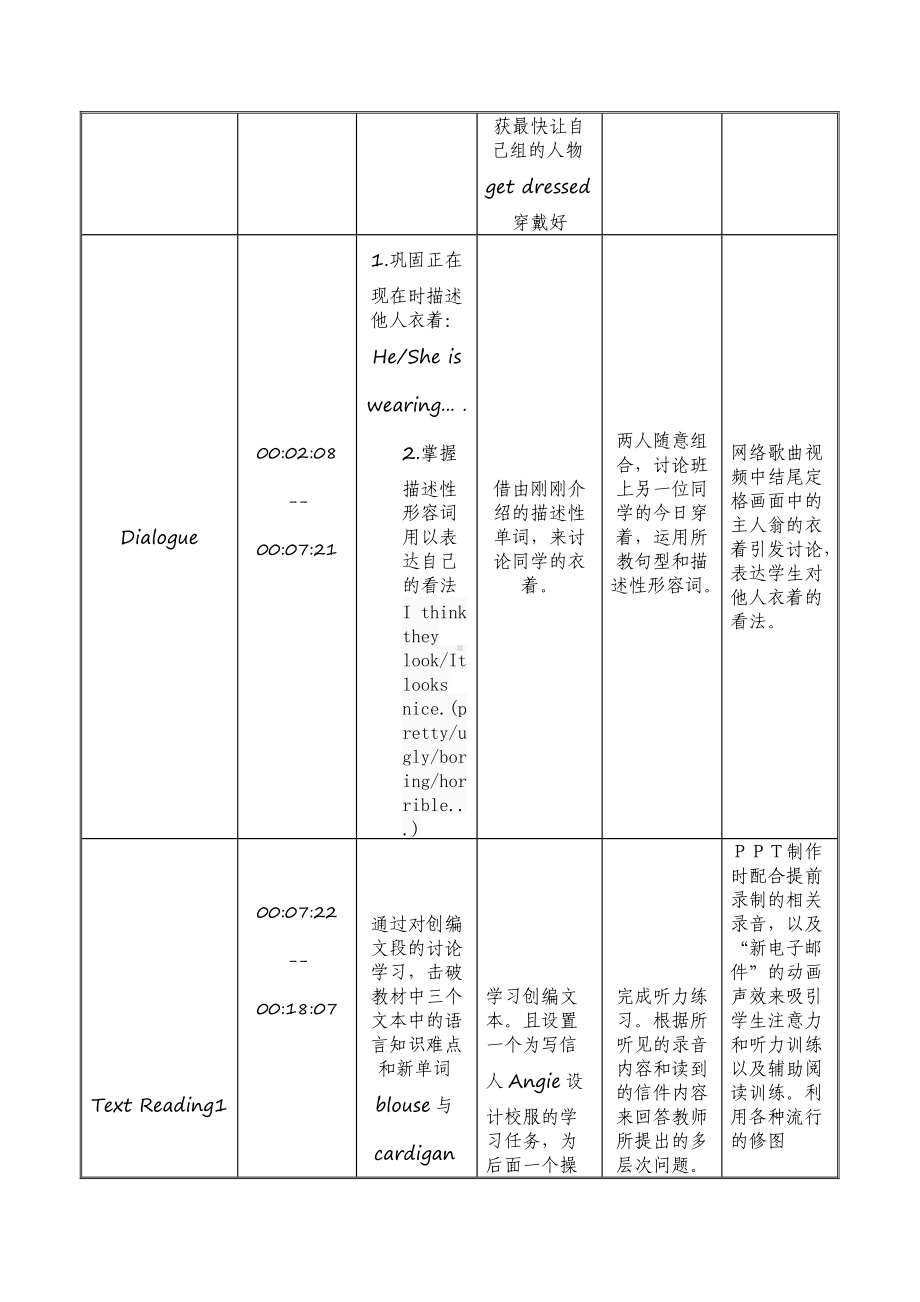 Unit 5 School life-Lesson 2-教案、教学设计-外研剑桥版四年级下册(配套课件编号：a0bd4).doc_第3页