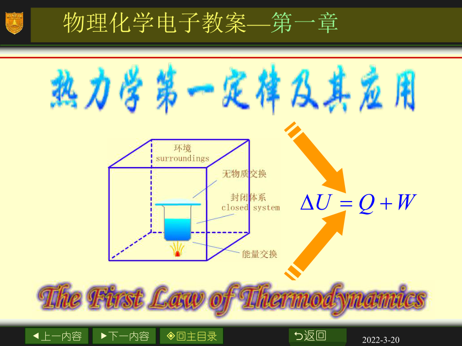 热力学第一定律及其应用PPT课件.ppt_第1页