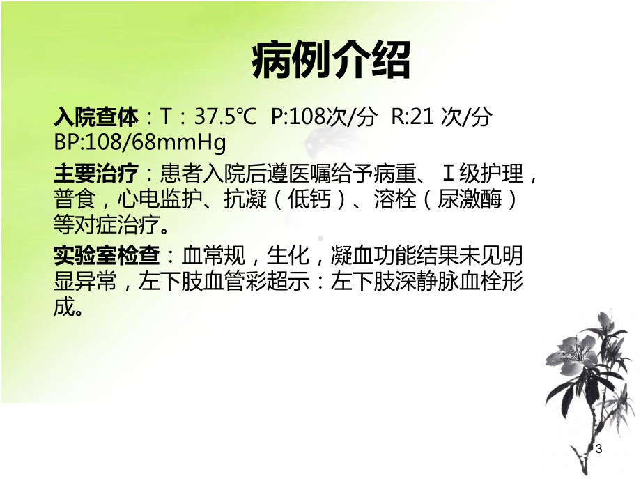 深静脉血栓护理查房PPT幻灯片课件.ppt_第3页