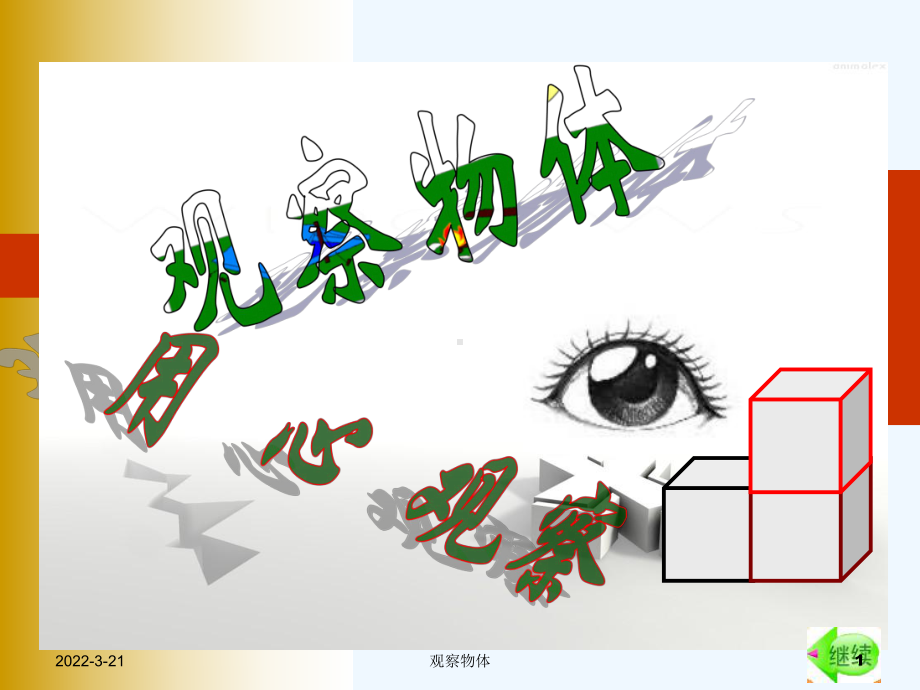 观察物体》[一]PPT课件.ppt_第1页