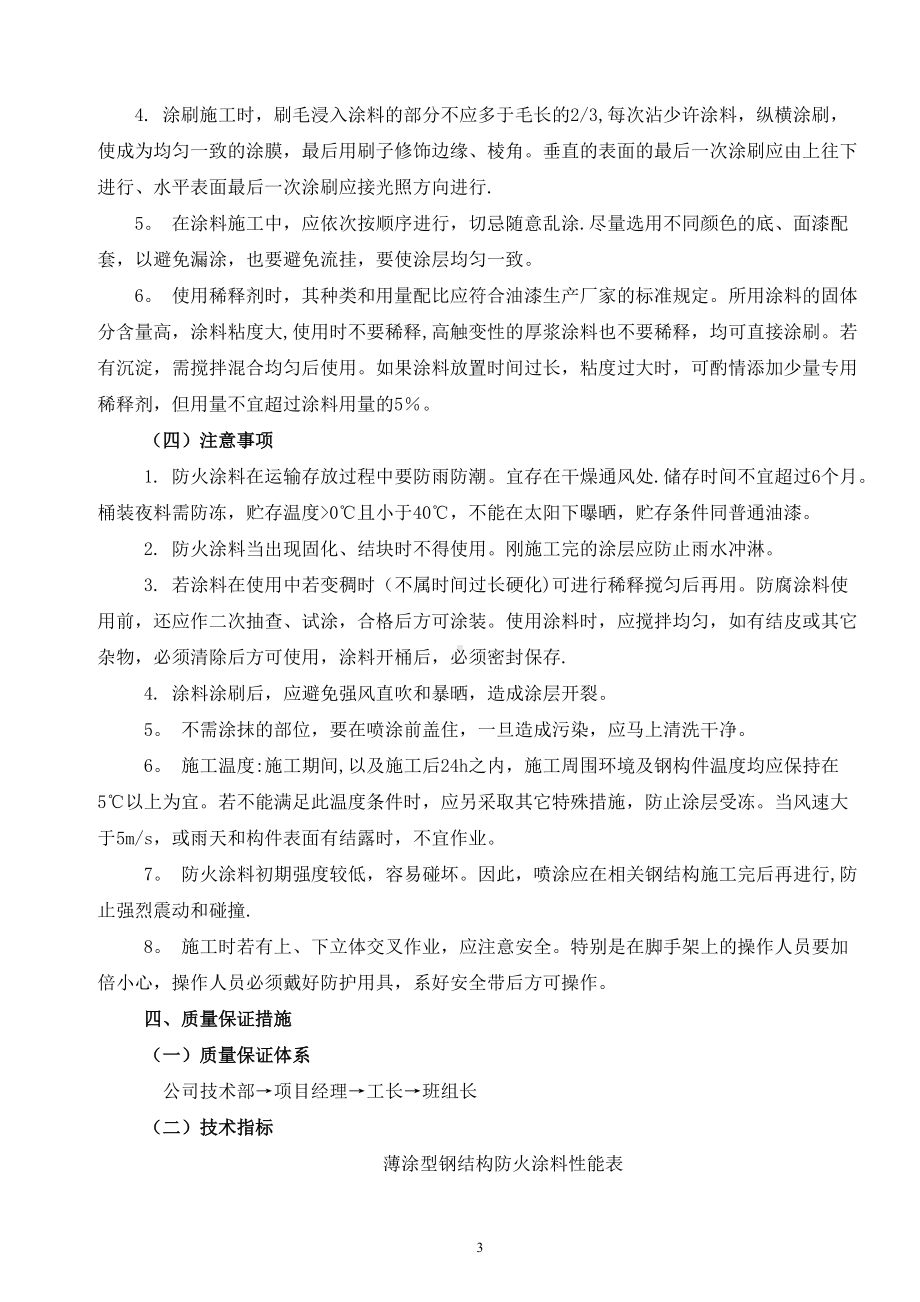 钢网架防火涂料施工方案.doc_第3页