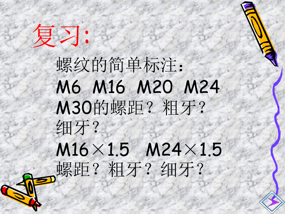 螺纹切削单一固定循环指令G92课件.ppt_第2页