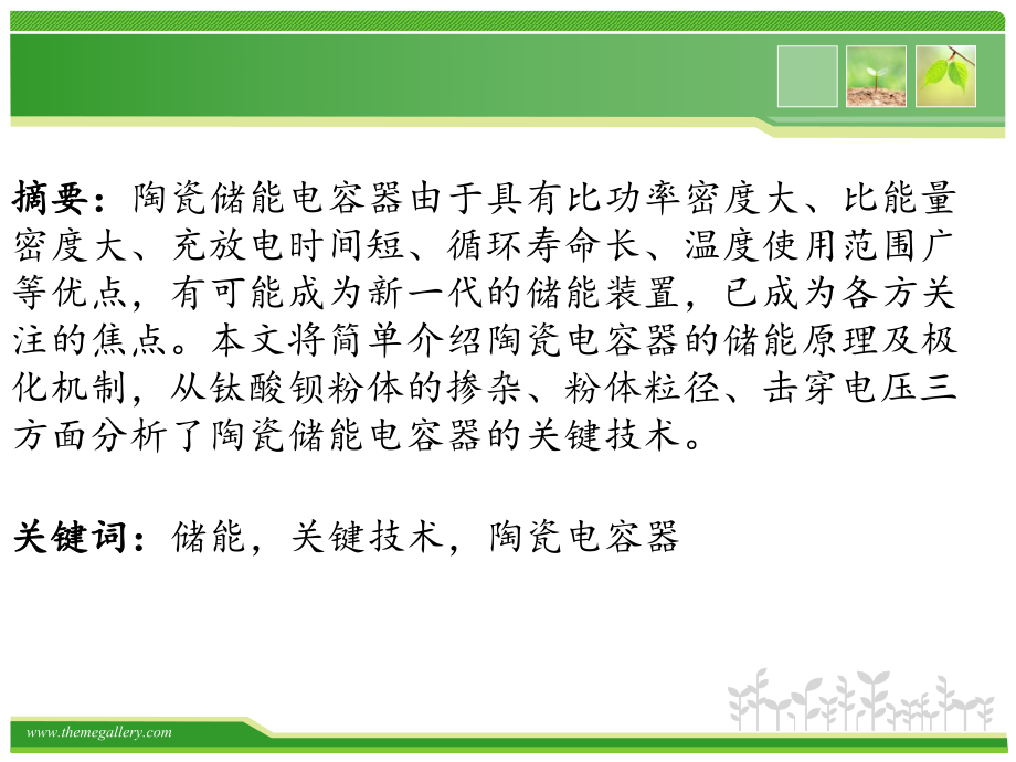 陶瓷储能电容器的关键技术1对钛酸钡粉体掺杂改性课件.ppt_第2页