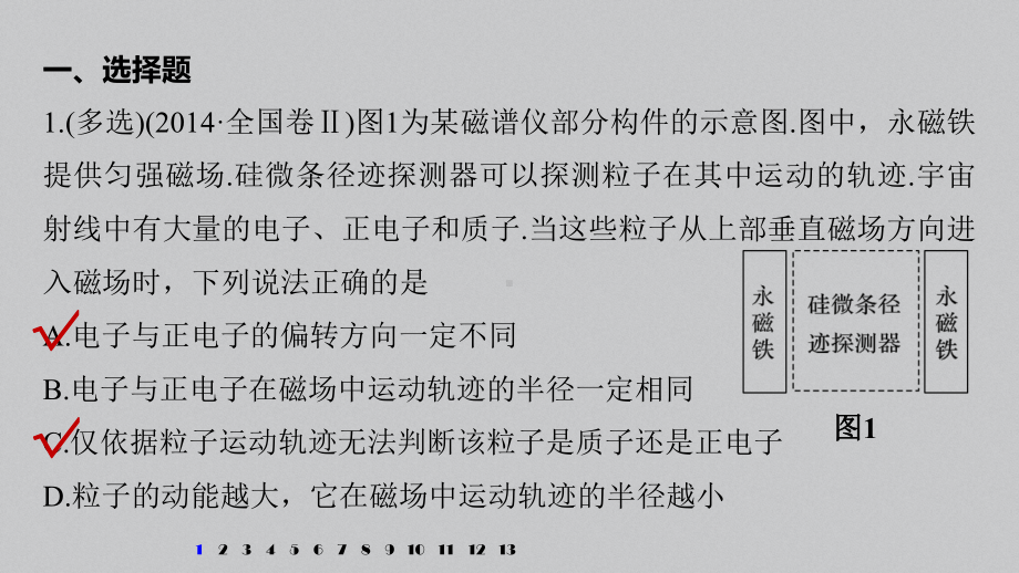 （2019） 新人教版高中物理高二下学期选择性必修二第一章安培力与洛伦兹力培优提升练ppt课件.pptx_第2页