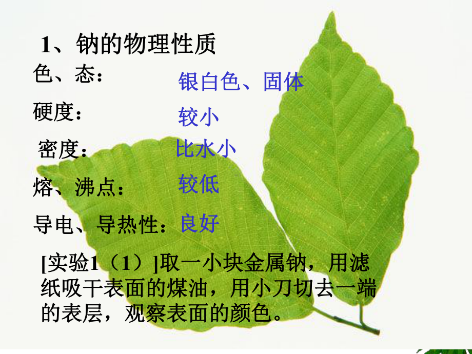 金属钠的性质及应用课件.ppt_第3页