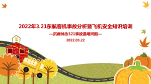 2022年3.21东航客机事故解读暨航空安全知识培训主题学习课件.ppt