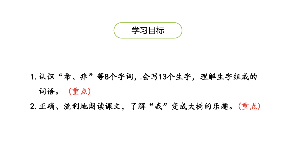 部编版三年级语文下册我变成了一棵树PPT课件1.pptx_第2页