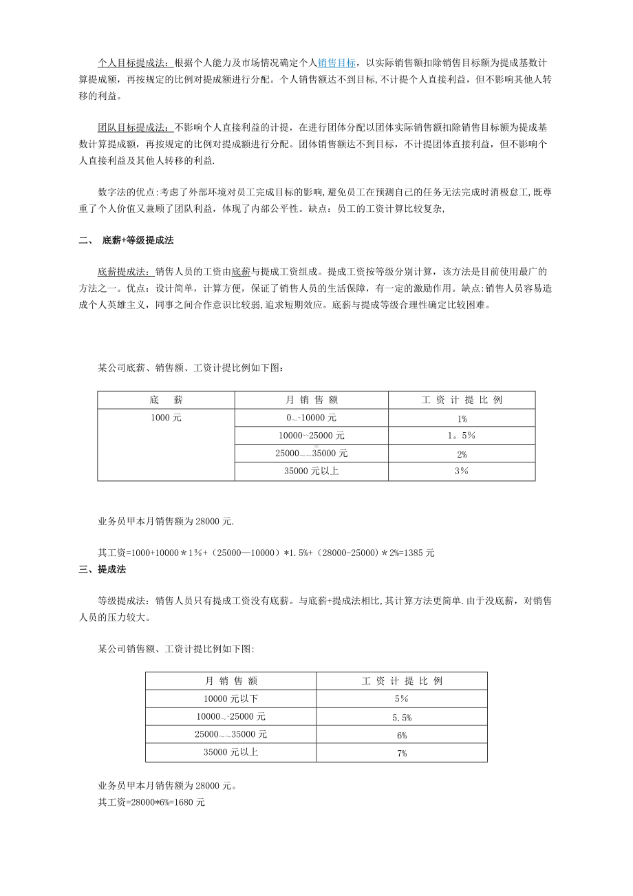 销售人员薪酬设计方案.doc_第2页