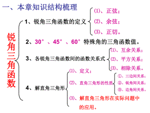 锐角三角函数专题复习课件.ppt