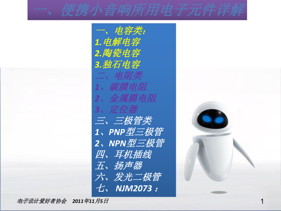 音响元件简介课件.ppt_第1页