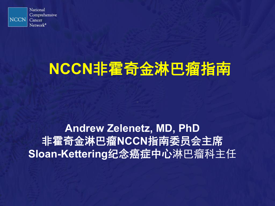 非霍奇金淋巴瘤NCCN解读课件.ppt_第2页