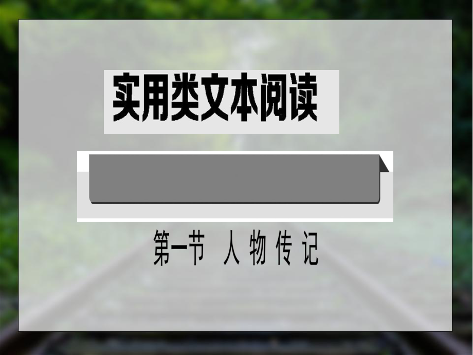 高考实用类文本阅读-人物传记课件.ppt_第1页