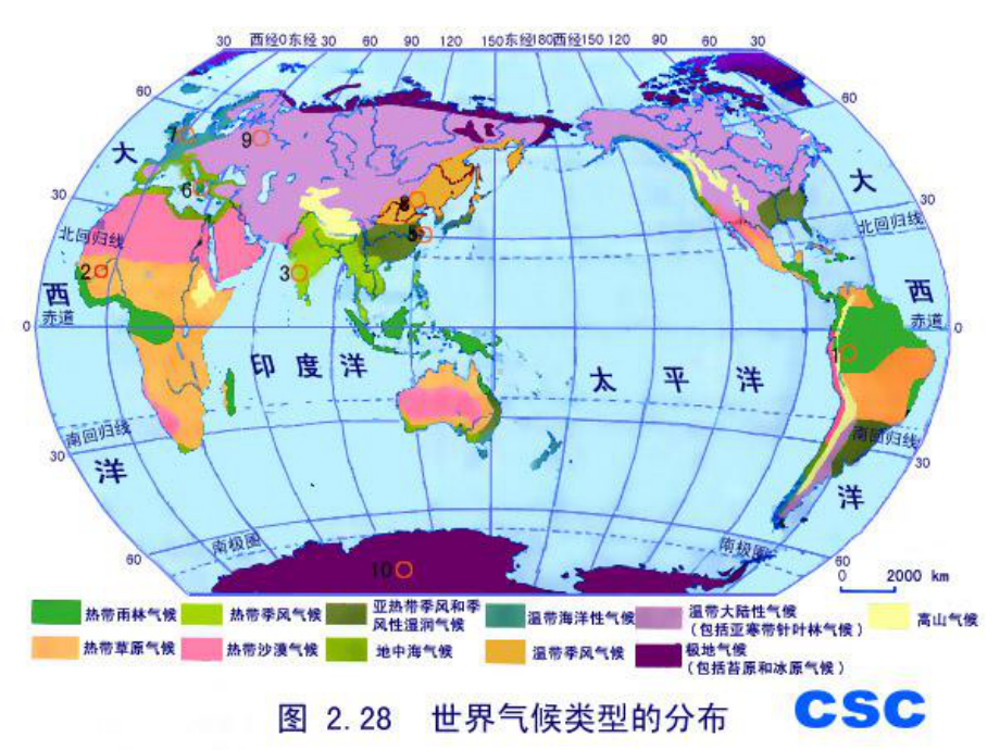 高中地理选修一(世界地理)-全球气候类型的成因及分布-课件.ppt_第3页