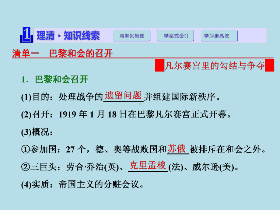 高中历史选修三第二单元《凡尔赛-华盛顿体系下的世界》PPT课件.ppt_第2页