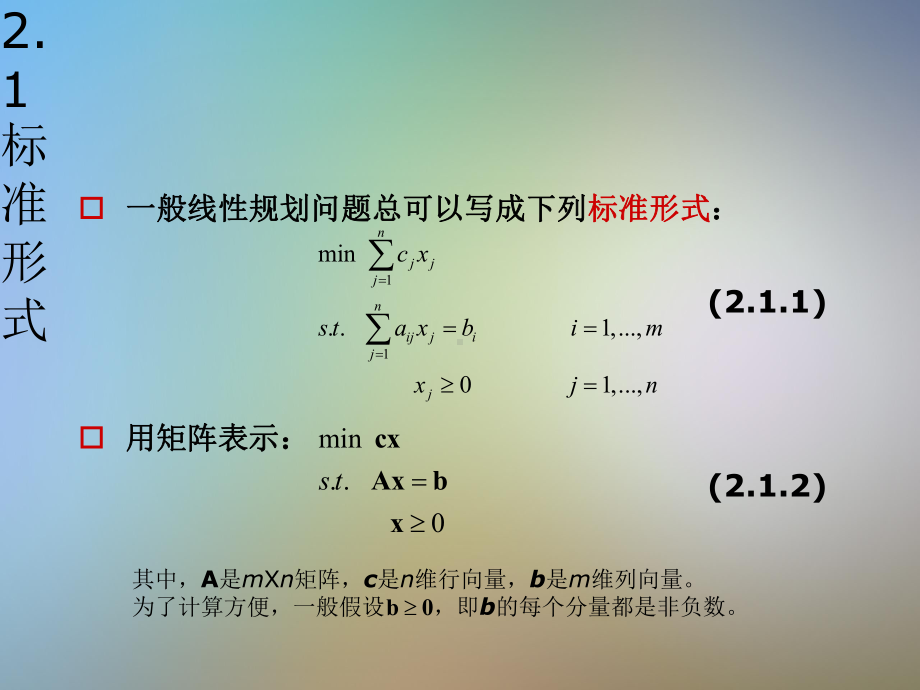 最优化理论与方法单纯形法课件.pptx_第2页