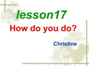 新概念英语第一册lesson17-18课课文.ppt课件.ppt