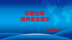 珍爱生命培养安全意识ppt课件-2022年高中主题班会.pptx