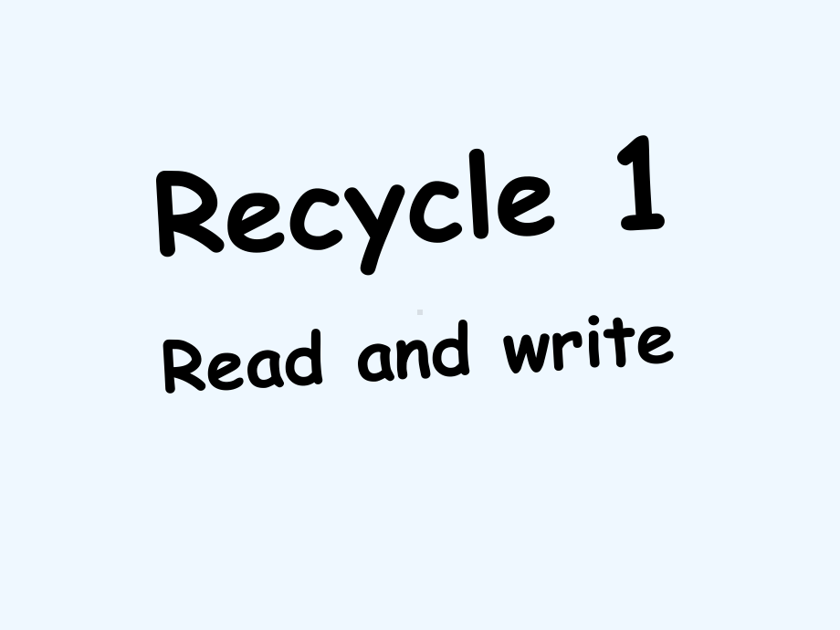 新版PEP五年级上册recycle1readandwriteP35课件.ppt_第1页