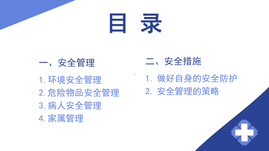 商务风病区安全管理新护士上岗前培训通用教学PPT课件.pptx_第2页