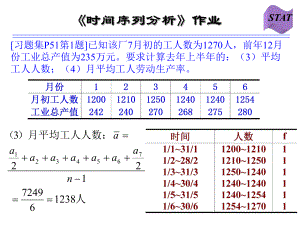 时间序列分析作业及答案课件.ppt