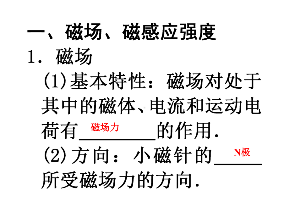 磁场及其对电流的作用课件.ppt_第2页