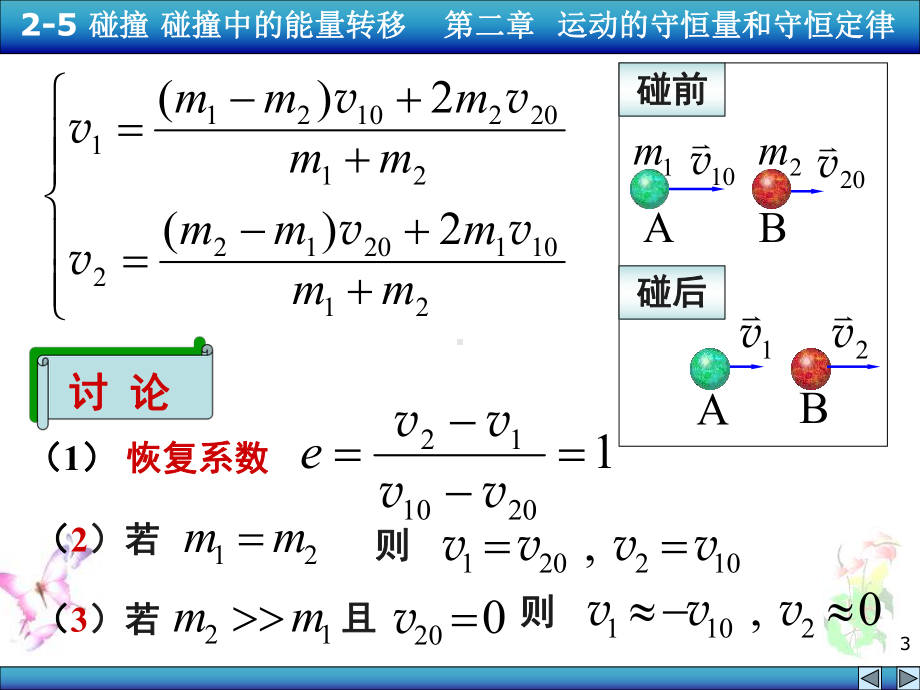 物理25-碰撞-碰撞中的能量转移课件.ppt_第3页