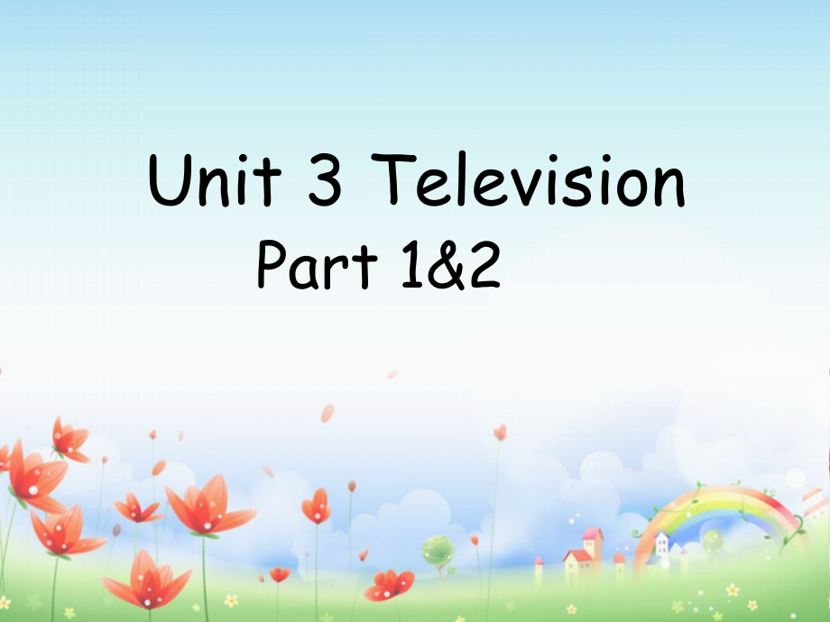 Unit 3 Television-Lesson 1-ppt课件-(含教案)-县级公开课-外研剑桥版五年级下册(编号：c1e7c).zip