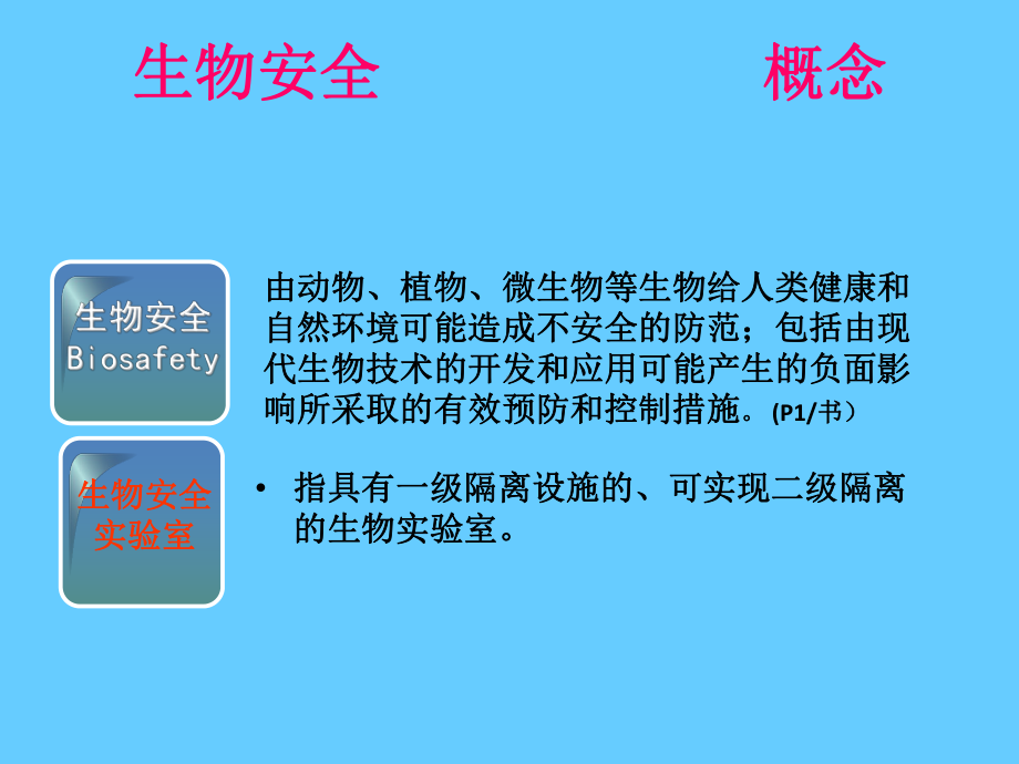 生物安全概述及病原微生物实验室生物安全管理条例解读课件.ppt_第3页