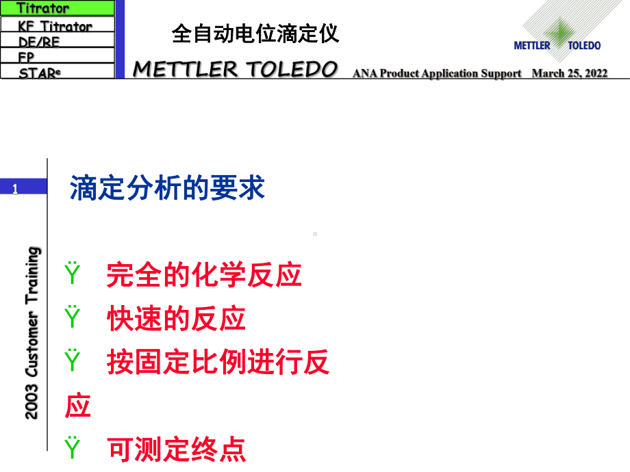 梅特勒电位滴定仪操作介绍课件.ppt_第1页