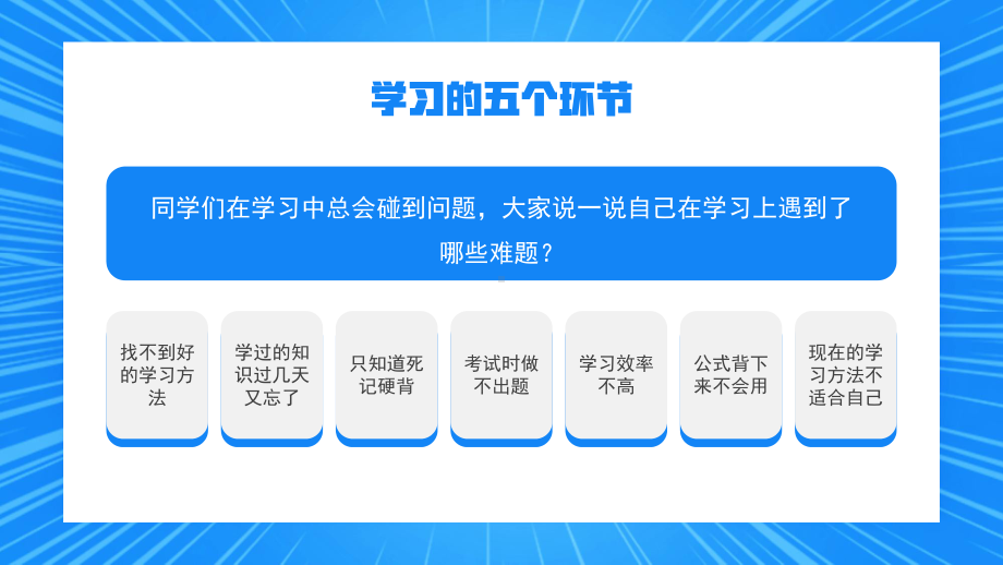 蓝色卡通风格找到正确方法提高学习效率知识培训PPT教学课件.pptx_第2页