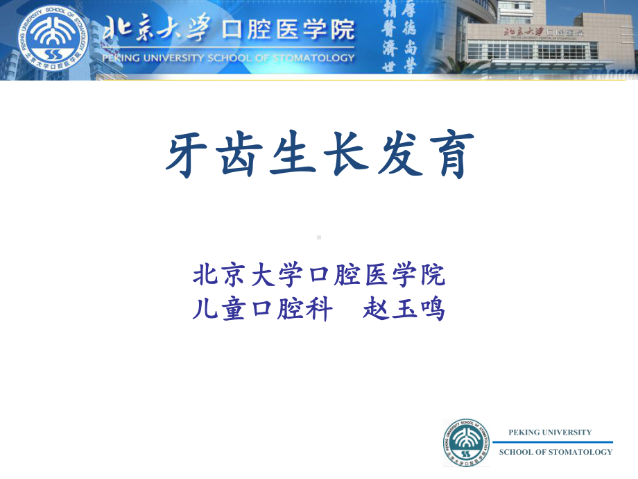 牙齿正常发育及发育异常课件.ppt_第1页