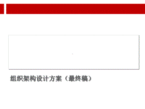 浙江某某节能门窗有限公司组织架构设计方案页PPT可编辑PPT课件.ppt