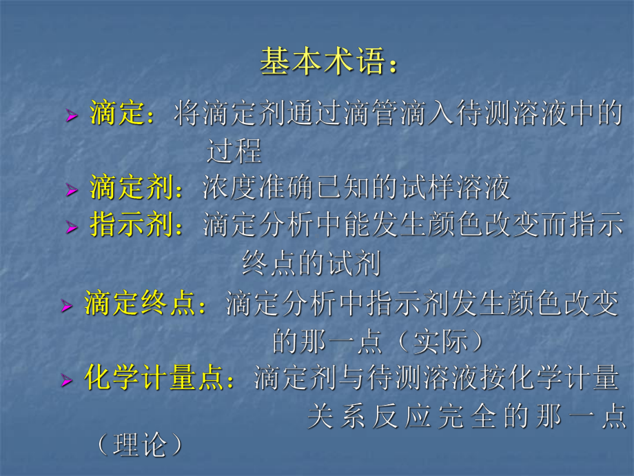 滴定分析法定义及几个基本术语(精)课件.ppt_第3页